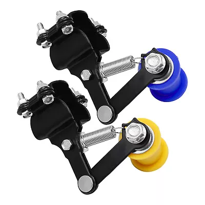 Motorcycle Chain Tensioner Adjuster Roller Bike Chain Regulator Slider US Stock • $13.83