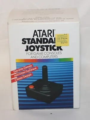 Atari Standard Joystick Game Controller Commodore CX40 1984 W/Box • $29.95