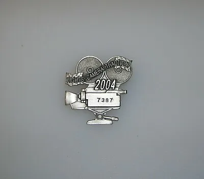 2004 Silver Indianapolis Motor Speedway Indy 500 Pit Badge #7387 With Patina • $30