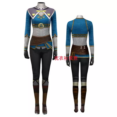 Tears Of The Kingdom The Legend Of Zelda Princess Jumpsuit Adult Kids Bodysuit • $29.70