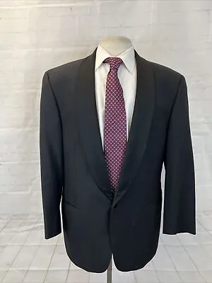 Principe By Marzotto Men's Black Wool Tuxedo Blazer 42R $895 • $350.12