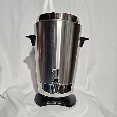 General Electric GE Auto Coffee Urn Percolator Vintage 1960s Brews 12-30 Cups  • $79