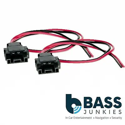 Car Speaker Adaptor Plug Lead Cable Wire Connectors To Fit Audi TT MK2 • £7.99