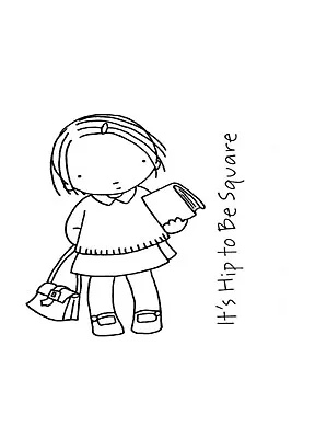 My Favorite Things Pure Innocence Book In Hand Cling Stamp MFT • $16.99