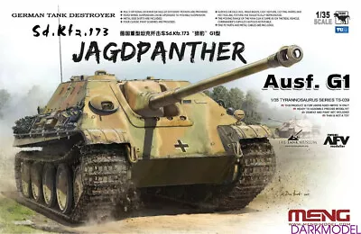 Meng Model TS-039 1/35 German Tank Destroyer Sd.Kfz.173 Jagdpanther Ausf.G1 • $39.89