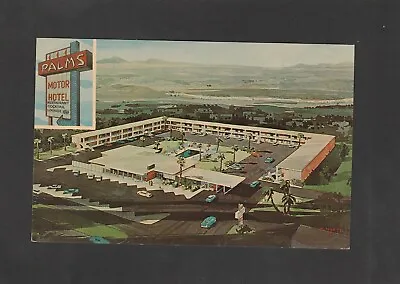 $2 • Buy Palms Motor Hotel, Hwy 70-80 West, Las Cruces, New Mexico NM Vintage Postcard