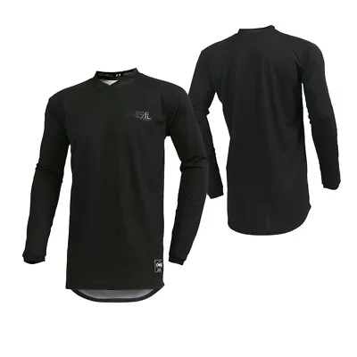 Oneal 2024 Element Classic Motocross Offroad Jersey - Black/Black 001E-0 • $26.99