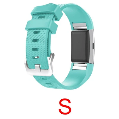 $5.99 • Buy For Fitbit Charge 2 Silicone Band Replacement Wristband Watch Strap Bracelet