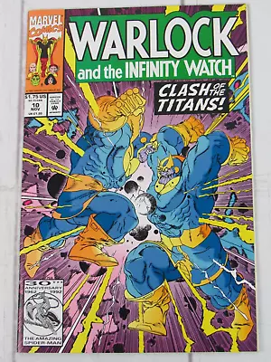 Warlock And The Infinity Watch #10 Nov. 1992 Marvel Comics • $1.79