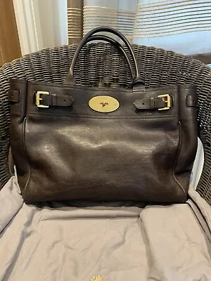 Mulberry Bayswater Tote Chocolate NVT • £185