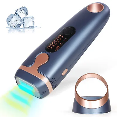 $75.99 • Buy IPL Hair Removal 999999 Flash With Cooling System Permanent Painless At-home