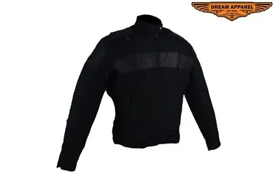 Textile Biker Women's Black Fashion & Motorcycle Jacket With Two Air Vents • $67.14