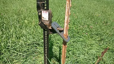 *new - Heavy Duty Steel - T Post Puller - Plate Only - Use With Jack Or Loader* • $29.99