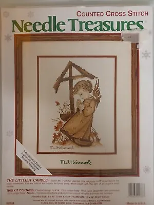 £17.50 • Buy New Needle Treasures Counted Cross Stitch Kit M. I. Hummel 'the Littlest Candle'