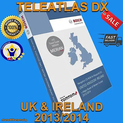 Teleatlas Dx 2014 For Mercedes Comand 2.0 Sat Nav Disc Uk Navigation Cd Mfd1 • £19.95