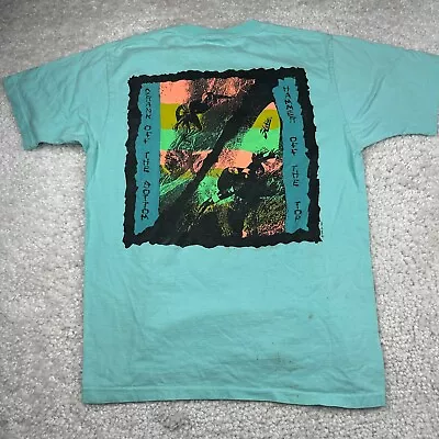 Hobie T Shirt Adult XL Blue Vintage Tee 80s 90s Y2K Mens Surf Beach Graphic Flaw • $19.58