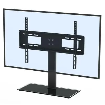 Universal TV Stand With Mount Pedestal Base For 32  - 55  Samsung LG Vizio Sony • $36.99