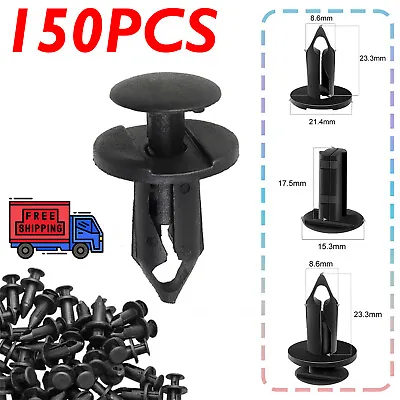 $7.95 • Buy 150 Clips Automotive Push Pins Retainers Assortment For GM Ford For Toyota Honda