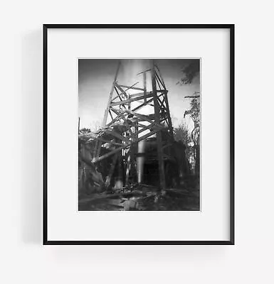1906 Photo Uncontrolled Gas Well Gas Well About Three Miles From Kane Pa. On T • £16.38