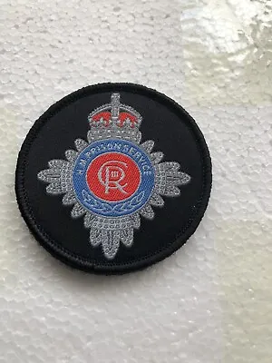 £5 • Buy HMP HM Prison Service -60mm Patch Badge. Hook & Loop Backing