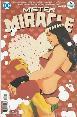 Mister Miracle #5 (2018) ~ Tom King ~ Gerads ~ Cardstock Variant ~ Unread Nm • $4