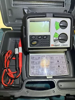 Megger LTW325 Earth Loop Tester • £159