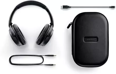 Bose QuietComfort 35 II QC35 Noise Cancelling Headphone Wireless Black - Good • $331.32