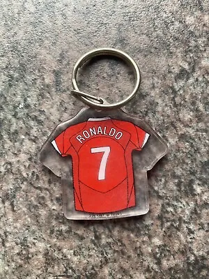 CRISTIANO RONALDO MANCHESTER UNITED KEY RING PURCHASED FROM OLD TRAFFORD 00’s • $9.79