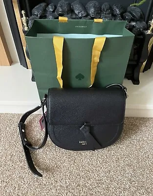 Kate Spade Leather Knott Crossbody Saddle Bag (BNWT But Please Read Description) • £150
