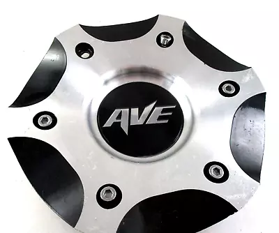 Ave Black/ Silver 7 1/4  Custom Wheel Center Cap* #c46s182-mb (for 1 Cap) • $55.70