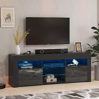  LED TV Stand Entertainment Center  Media Console  For 55/60/65 Inch TV • $122.99