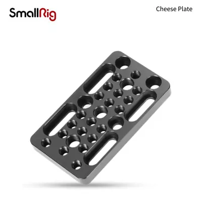 SmallRig Cheese Plate With 1/4 And 3/8 Threads For DSLR Camera Rig - 1598 • £8.90