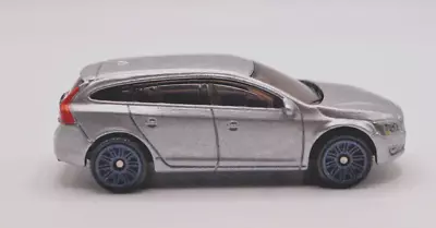 2015 Matchbox Silver Volvo V60 Wagon Toy Car 1:64 • $3.99