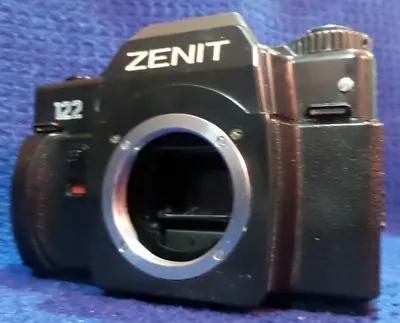 Rv ZENIT-122 KMZ Russian M42 Mount  SLR Vintage Camera BODY Only 8743 • £43.43