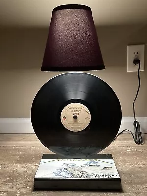 Metallica * Custom Handmade One Of A Kind Table Lamp * Made With Actual Album • $49.99