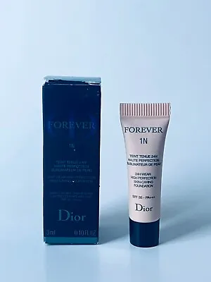 Dior Forever 24H Wear High Perfection Foundation 1N Sample Size 0.10 Oz • $9.90