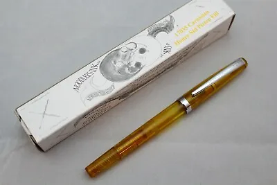 $17.50 • Buy Noodlers Carniolan Honey Demonstrator Standard Piston Flex Nib Fountain Pen
