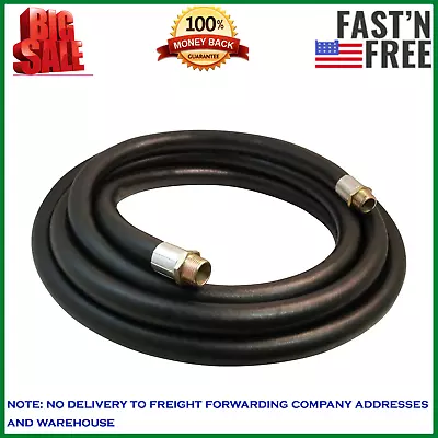 Apache 98108529 3/4  X 20  Farm Fuel Transfer Hose W Male X Male Crimped Fitting • $50.90