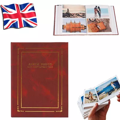 6'x4' 200 Photo Albums Interstitial Familyphoto Albums Studio Retro Photo Albums • £5.99