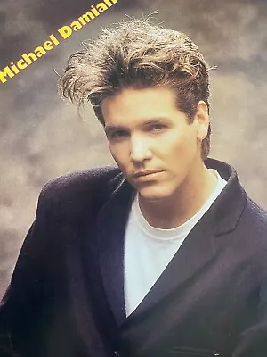 Michael Damian Full Page Vintage Pinup C • $1.99