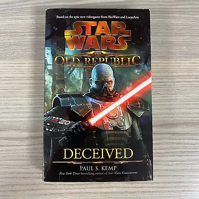 Star Wars Deceived The Old Republic Book Novel Sci-fi Darth Malgus Sith Disney • £19.95