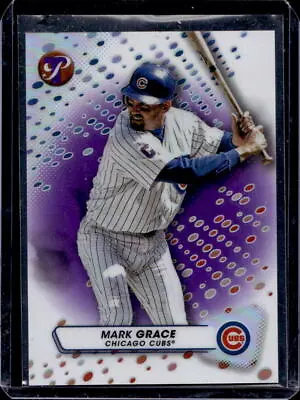 2023 Topps Pristine Mark Grace Purple Refractor Parallel #01/99 Cubs • $0.99