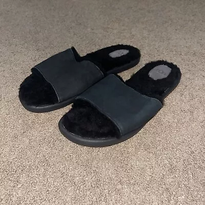 UGG Breezy Slipper Sandal Slipper Slides Size 10 Black 🍀 • $15