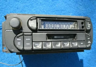 $29.99 • Buy 2005 2010 Dodge Ram Jeep AM FM Cassette Radio Original Mopar W/ MP3 Imput