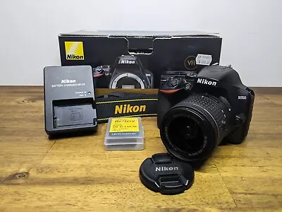 Nikon D3500 24.2MP DSLR Camera + 18-55mm VR Lens Bundle - Great Condition! • $579