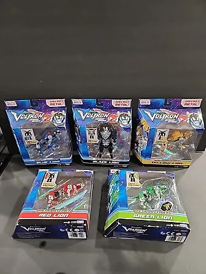  Voltron Legendary Defender Metal Defender 5Pcs Complete Set 8  Playmates  • $200