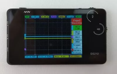 MINIWARE Pocket Oscilloscope Digital DS212 Mini Size Handheld • $79.99