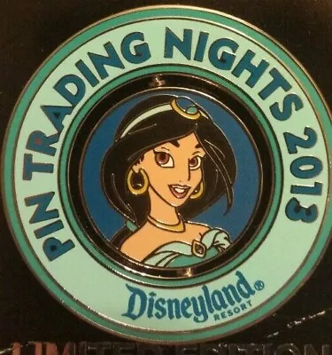 Dlr-disney Pin Trading Night 2013-jasmine (aladdin) Le 750 S/o Pin-free Shipping • $19.90
