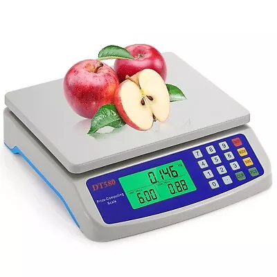 Bonvoisin Price Computing Scale 30kg66lb Counting Scale Deli Scale Digital Prici • £26.85