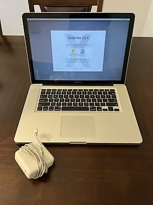 Apple A1286 MacBook Pro Late 2011 Core I7 8gb RAM 500GB SSD Laptop Mac OS X Lion • $135